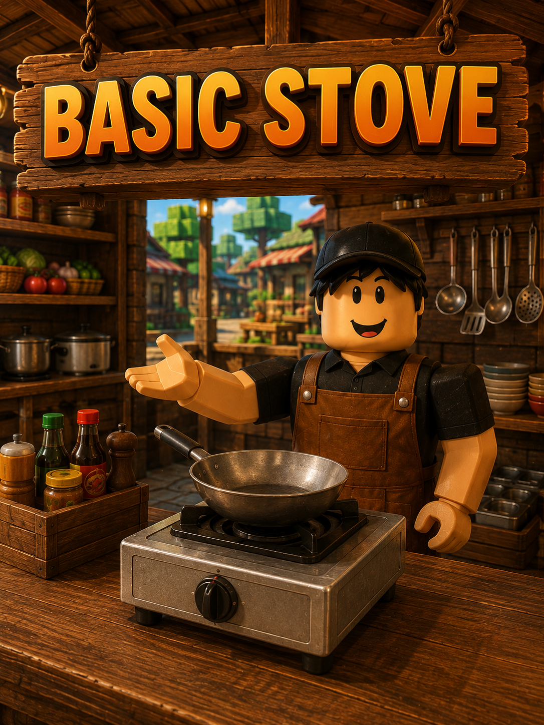 Basic Stove equipment entry for Karinderya