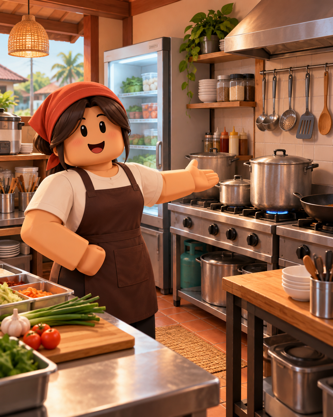 Karinderya kitchen equipment and cooking stations