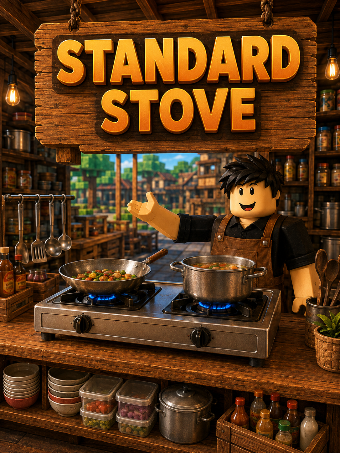 Standard Stove equipment entry for Karinderya