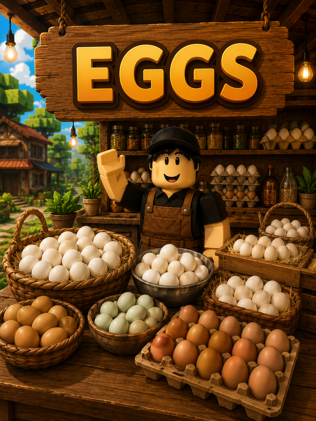 Eggs ingredient entry for Karinderya
