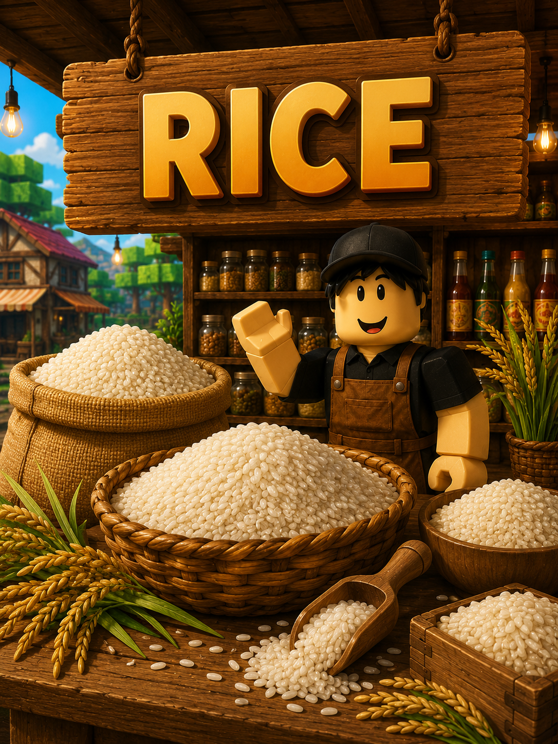 Rice ingredient entry for Karinderya