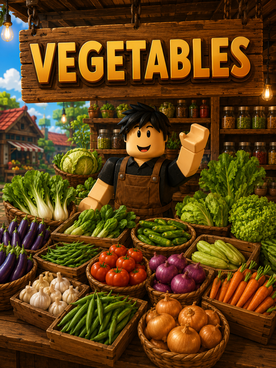 Vegetables ingredient entry for Karinderya